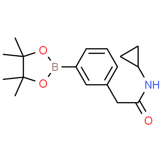 N-Cyclopropyl-2-(3-(4,4,5,5-tetramethyl-1,3,2-dioxaborolan-2-yl)phenyl)acetamide