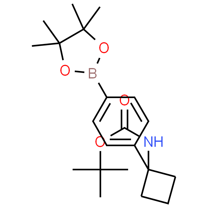 tert-Butyl (1-(4-(4,4,5,5-tetramethyl-1,3,2-dioxaborolan-2-yl)phenyl)cyclobutyl)carbamate