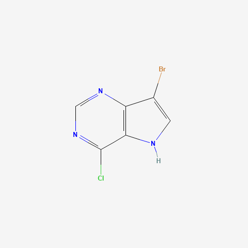 7-Bromo-4-chloro-5H-pyrrolo[3,2-d]pyrimidine