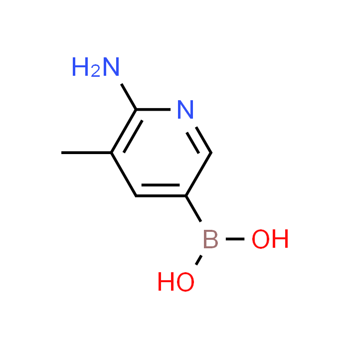 (6-Amino-5-methylpyridin-3-yl)boronic acid