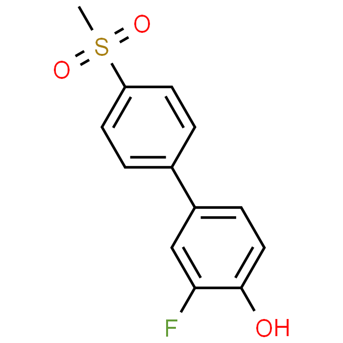 3-Fluoro-4'-(methylsulfonyl)-[1,1'-biphenyl]-4-ol