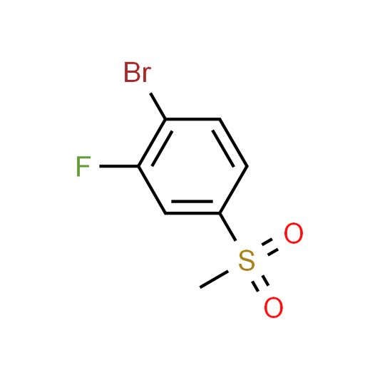 1-Bromo-2-fluoro-4-(methylsulfonyl)benzene