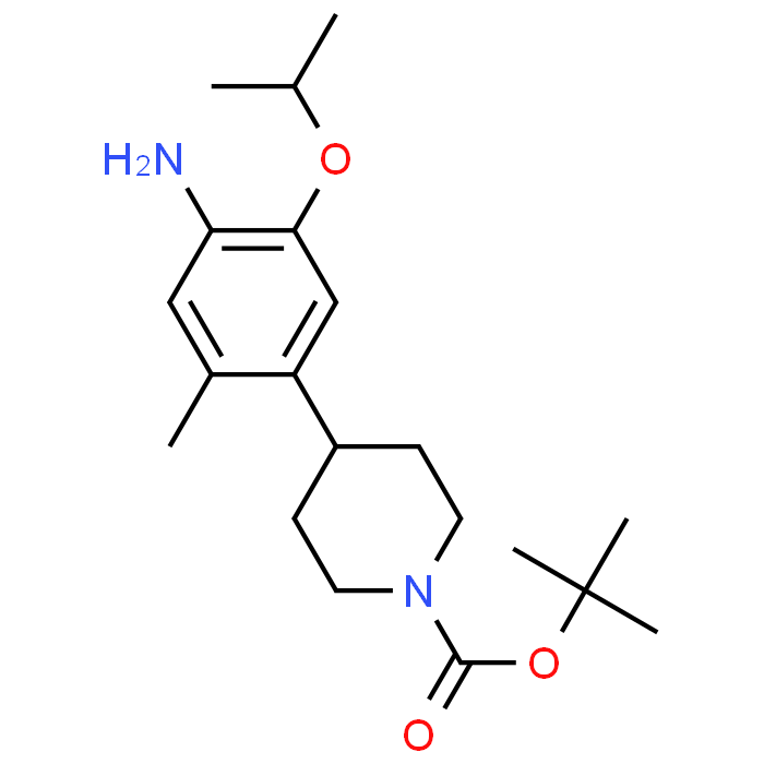 tert-Butyl 4-(4-amino-5-isopropoxy-2-methylphenyl)piperidine-1-carboxylate - Achmem