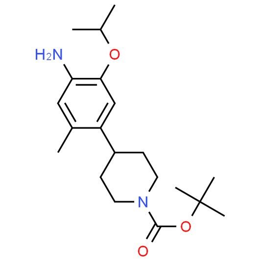 tert-Butyl 4-(4-amino-5-isopropoxy-2-methylphenyl)piperidine-1-carboxylate - Achmem