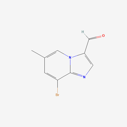 8-Bromo-6-methylimidazo[1,2-a]pyridine-3-carbaldehyde