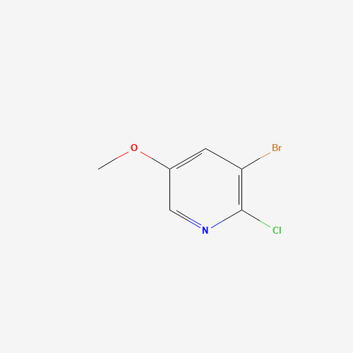 3-Bromo-2-chloro-5-methoxypyridine