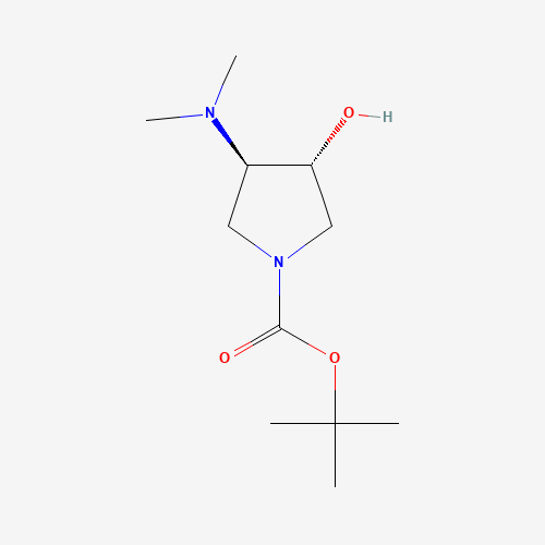 tert-Butyl (3R,4R)-3-(dimethylamino)-4-hydroxypyrrolidine-1-carboxylate
