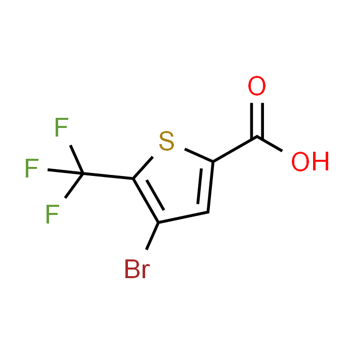 4-Bromo-5-(trifluoromethyl)thiophene-2-carboxylic acid