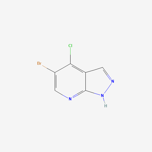 5-Bromo-4-chloro-1H-pyrazolo[3,4-b]pyridine