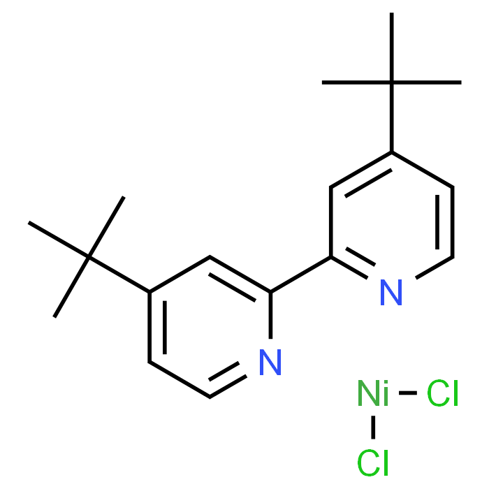 [4,4′-Bis(1,1-dimethylethyl)-2,2′-bipyridine] nickel (II) dichloride