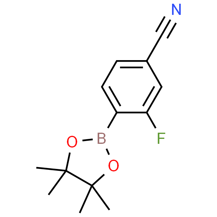 3-Fluoro-4-(4,4,5,5-tetramethyl-1,3,2-dioxaborolan-2-yl)benzonitrile