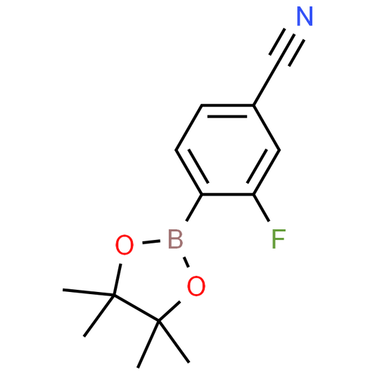 3-Fluoro-4-(4,4,5,5-tetramethyl-1,3,2-dioxaborolan-2-yl)benzonitrile