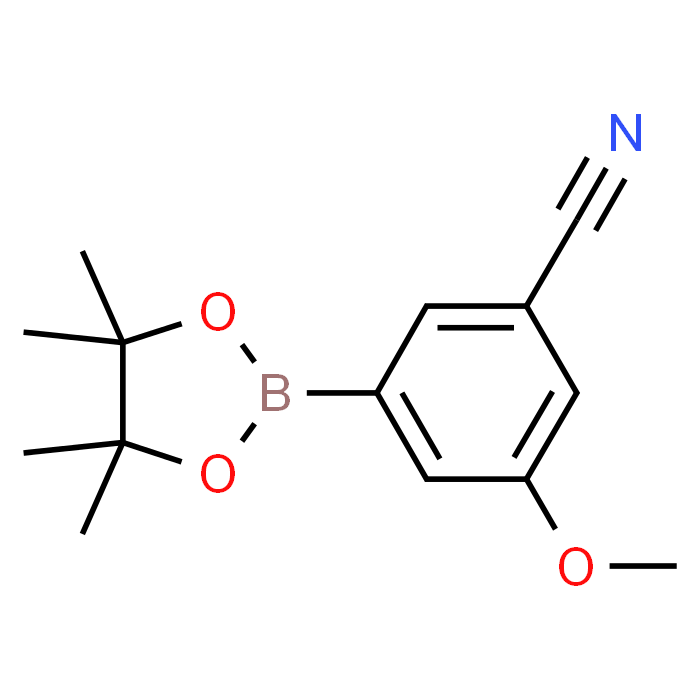 3-Methoxy-5-(4,4,5,5-tetramethyl-1,3,2-dioxaborolan-2-yl)benzonitrile