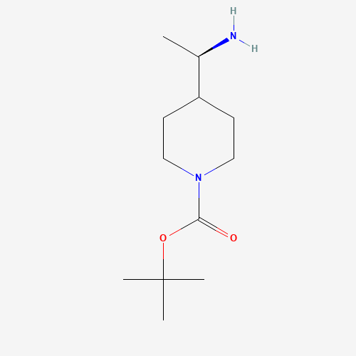 tert-Butyl 4-[(1R)-1-aminoethyl]piperidine-1-carboxylate