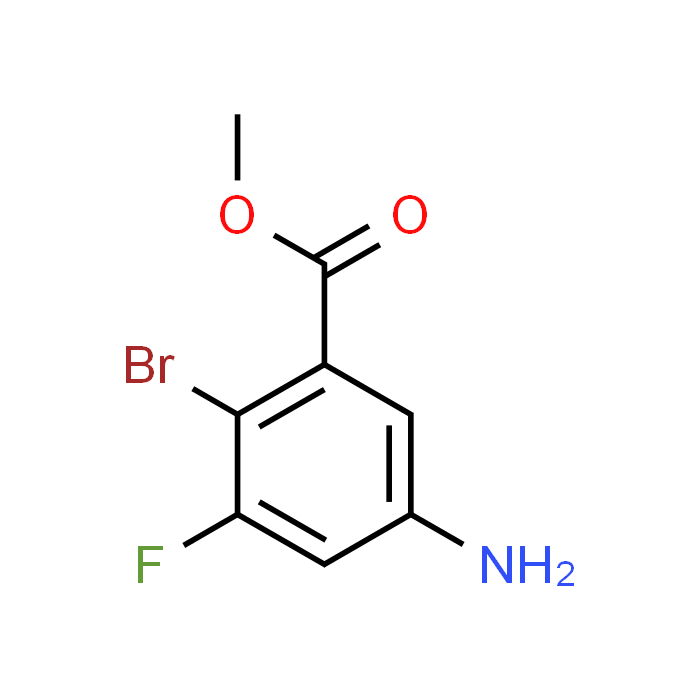 Methyl 5-amino-2-bromo-3-fluorobenzoate