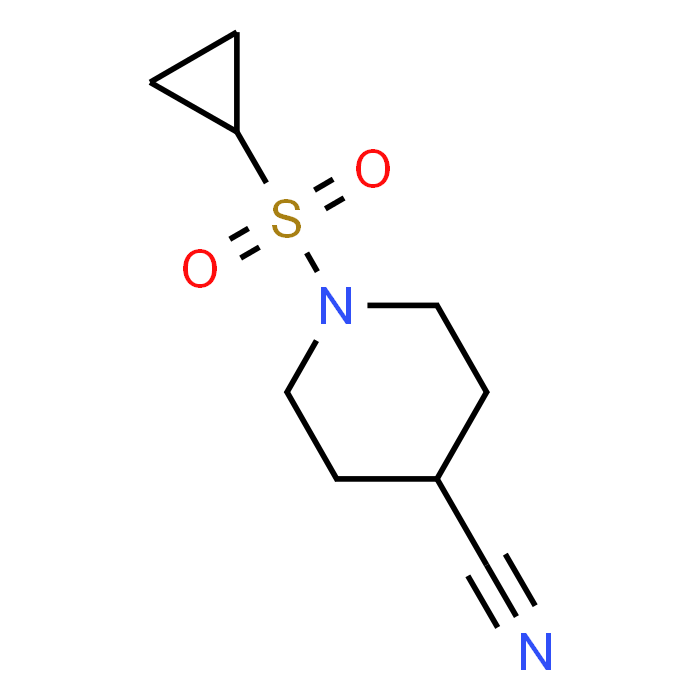 1-(Cyclopropylsulfonyl)piperidine-4-carbonitrile