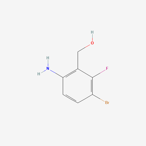 (6-Amino-3-bromo-2-fluorophenyl)methanol