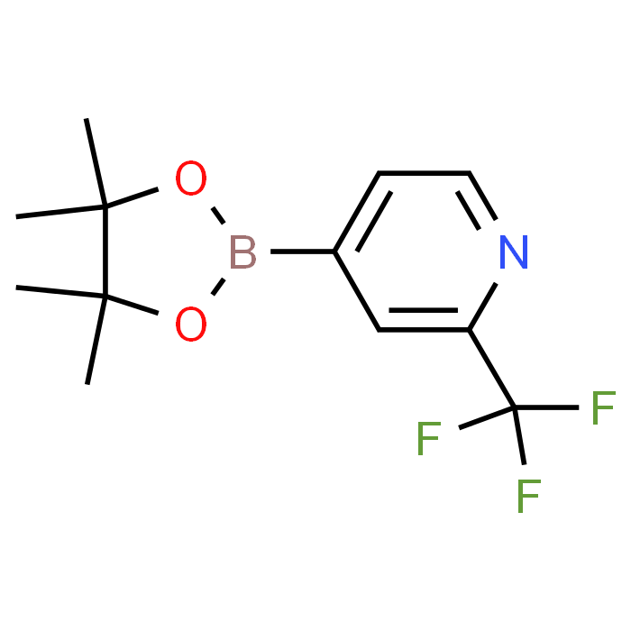 4-(4,4,5,5-Tetramethyl-1,3,2-dioxaborolan-2-yl)-2-(trifluoromethyl)pyridine