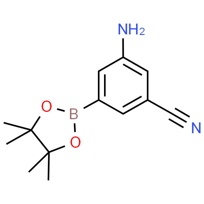 3-Amino-5-(tetramethyl-1,3,2-dioxaborolan-2-yl)benzonitrile