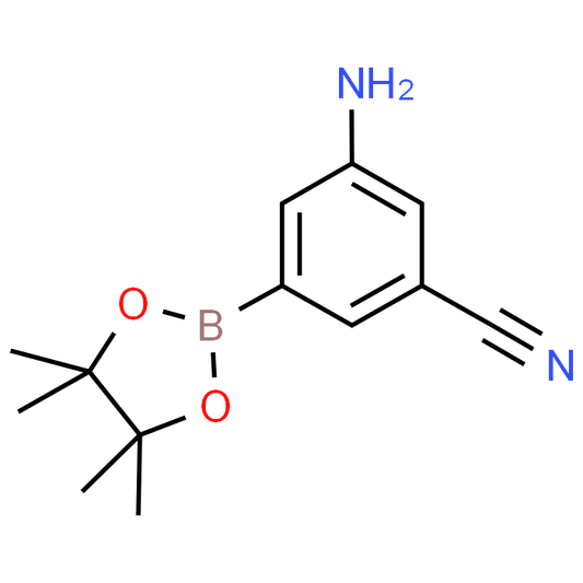 3-Amino-5-(tetramethyl-1,3,2-dioxaborolan-2-yl)benzonitrile