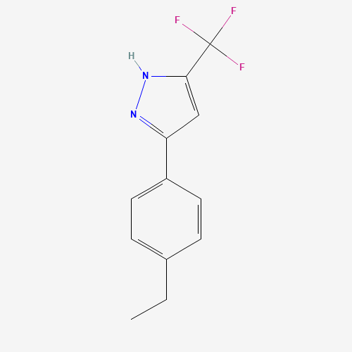 5-(4-Ethylphenyl)-3-(trifluoromethyl)-1H-pyrazole