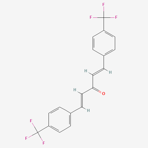 (1E,4E)-1,5-Bis(4-(trifluoromethyl)phenyl)penta-1,4-dien-3-one