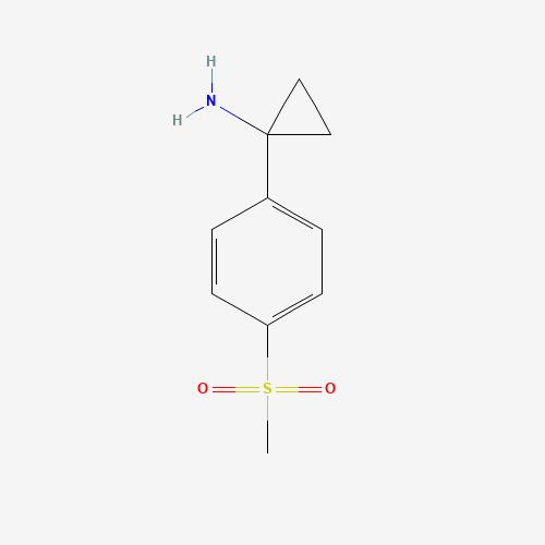 1-(4-(Methylsulfonyl)phenyl)cyclopropanamine