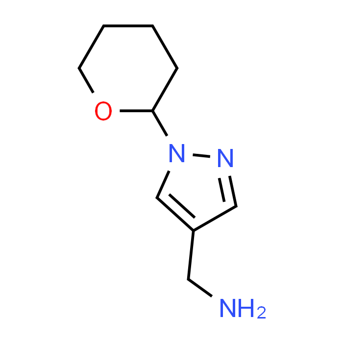 (1-(Tetrahydro-2H-pyran-2-yl)-1H-pyrazol-4-yl)methanamine