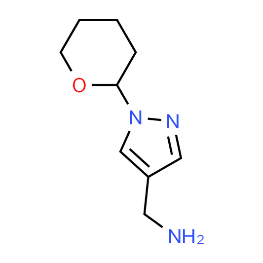 (1-(Tetrahydro-2H-pyran-2-yl)-1H-pyrazol-4-yl)methanamine