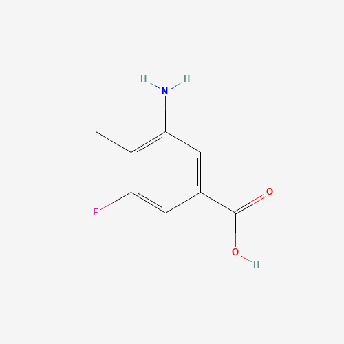 3-Amino-5-fluoro-4-methylbenzoic acid