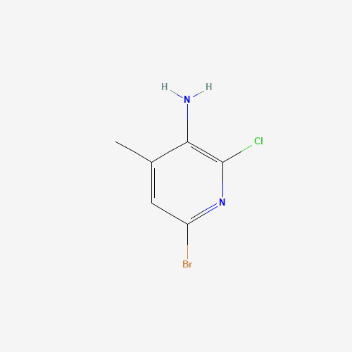 6-Bromo-2-chloro-4-methylpyridin-3-amine