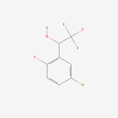 1-(5-Bromo-2-fluorophenyl)-2,2,2-trifluoroethan-1-ol