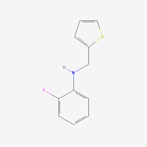 2-Iodo-N-(thiophen-2-ylmethyl)aniline
