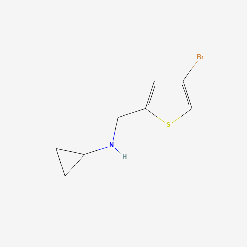 N-[(4-Bromothiophen-2-yl)methyl]cyclopropanamine