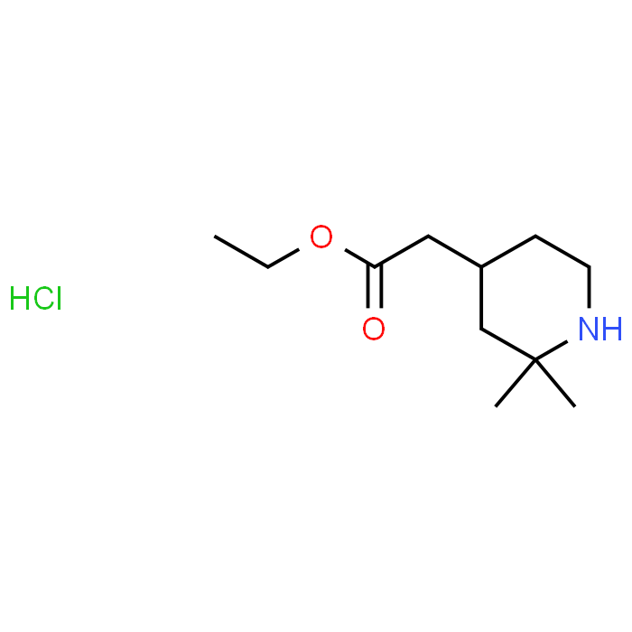 Ethyl 2-(2,2-dimethylpiperidin-4-yl)acetate hydrochloride