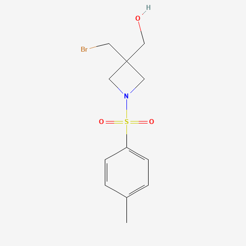 (3-(Bromomethyl)-1-tosylazetidin-3-yl)methanol