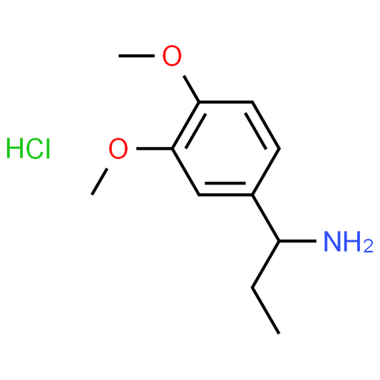 [1-(3,4-Dimethoxyphenyl)propyl]amine hydrochloride