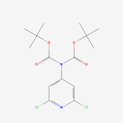 tert-Butyl (tert-butoxycarbonyl)(2,6-dichloropyridin-4-yl)carbamate