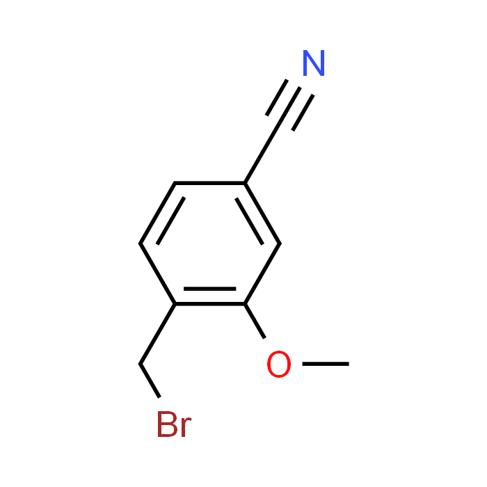 4-(Bromomethyl)-3-methoxybenzonitrile