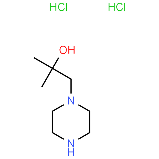 2-Methyl-1-(piperazin-1-yl)propan-2-ol dihydrochloride