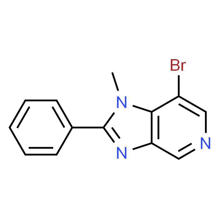7-Bromo-1-methyl-2-phenyl-1H-imidazo[4,5-c]pyridine