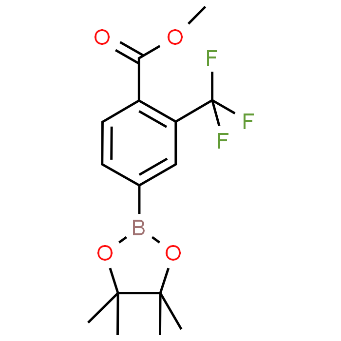 Methyl 4-(4,4,5,5-tetramethyl-1,3,2-dioxaborolan-2-yl)-2-(trifluoromethyl)benzoate