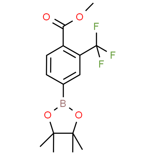 Methyl 4-(4,4,5,5-tetramethyl-1,3,2-dioxaborolan-2-yl)-2-(trifluoromethyl)benzoate