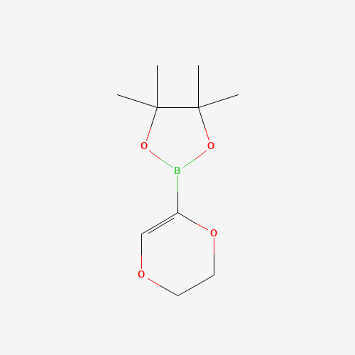 2-(5,6-Dihydro-1,4-dioxin-2-yl)-4,4,5,5-tetramethyl-1,3,2-dioxaborolane