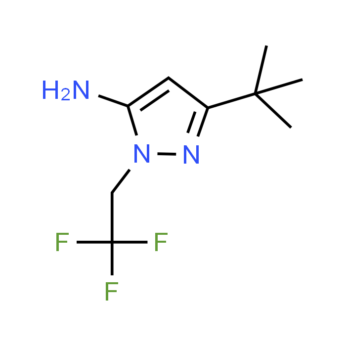 3-(tert-Butyl)-1-(2,2,2-trifluoroethyl)-1H-pyrazol-5-amine