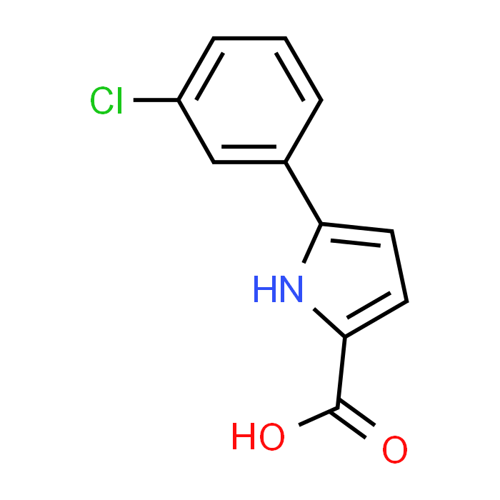 5-(3-Chlorophenyl)-1H-pyrrole-2-carboxylic acid