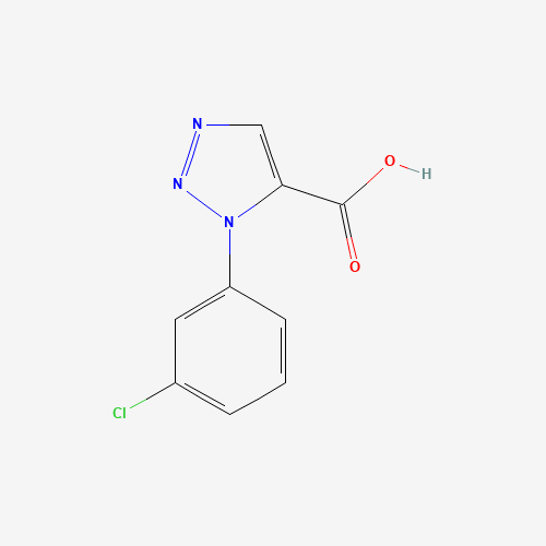 1-(3-Chlorophenyl)-1H-1,2,3-triazole-5-carboxylic acid