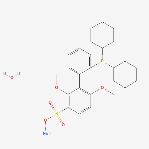 Sodium 2'-(dicyclohexylphosphino)-2,6-dimethoxy-[1,1'-biphenyl]-3-sulfonate hydrate
