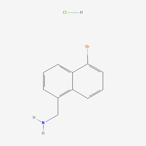 (5-Bromonaphthalen-1-yl)methanamine hydrochloride