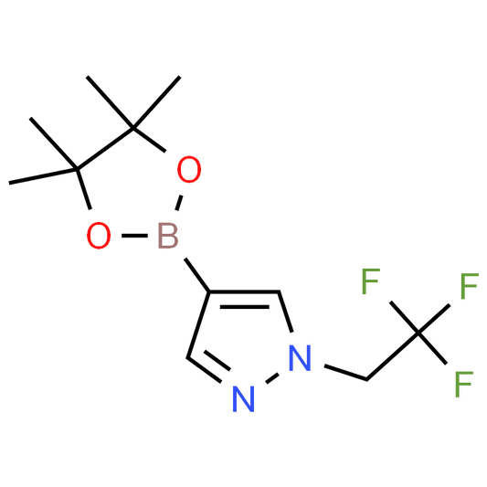 4-(4,4,5,5-Tetramethyl-1,3,2-dioxaborolan-2-yl)-1-(2,2,2-trifluoroethyl)-1H-pyrazole